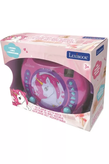 Przenośny odtwarzacz CD Jednorożec Lexibook RCDK100UNI