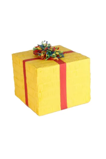 Piniata urodzinowy prezent papier