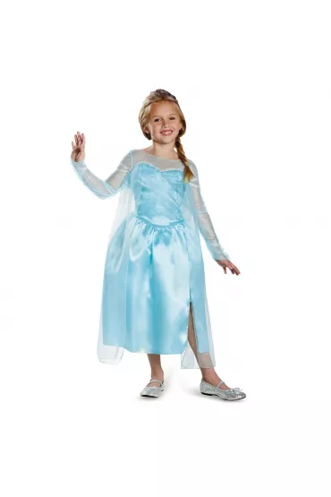 Strój Elsa Classic - Frozen (licencja) rozm. XS