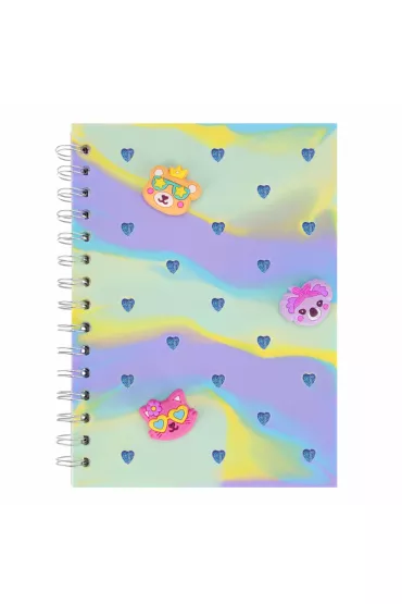 Kołonotes silikon A5 Animals