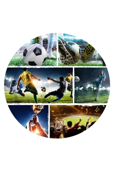 Talerze owalne papierowe 23cm 8 szt