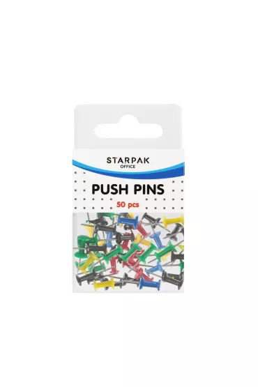 Kołki tablicowe kolorowe etui STARPAK 540312