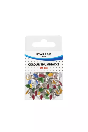 Pinezka metalowa kolor etui STARPAK 540315