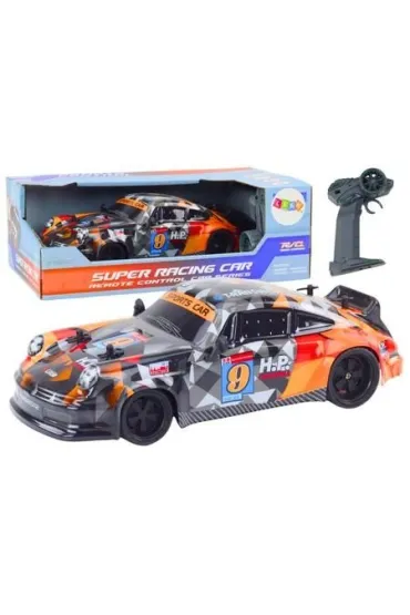 Autko RC 1:18 pomarańczowe