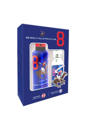 Zestaw dla mężczyzn Woda toaletowa Man Sport Eight + Dezodorant