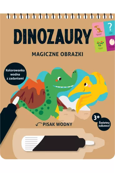 Magiczne obrazki. Dinozaury