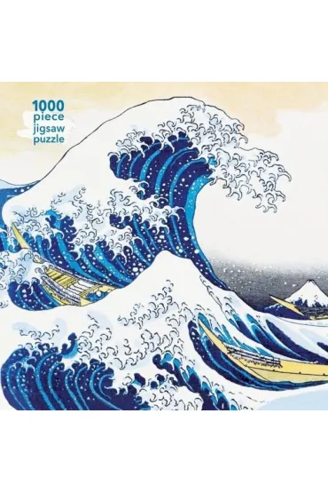 Puzzle 1000 el. Wielka fala w Kanagawie Hokusai Katsus