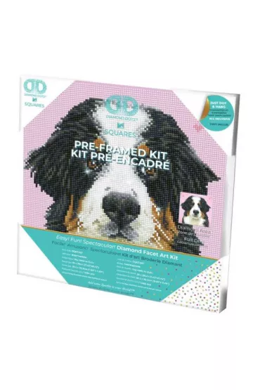 Haft diamentowy - Pies Say Hello to Zuzu DQK7001