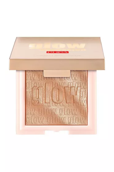 Glow Obsession rozświetlacz w kamieniu 002 Rose Gold