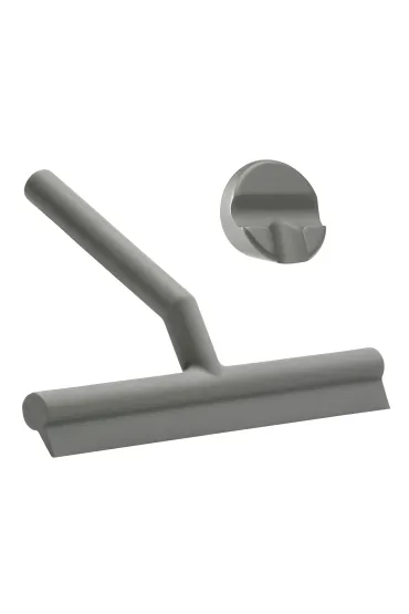 Ściągaczka łazienkowa z uchwytem Grey 330201
