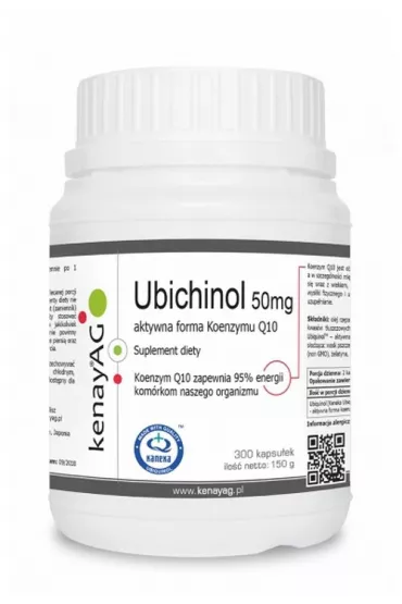 Ubichinol Koenzym Q10 50 mg Suplement diety