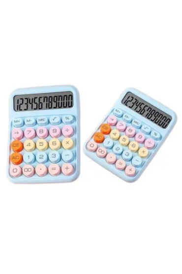 Kalkulator biurowy niebieski