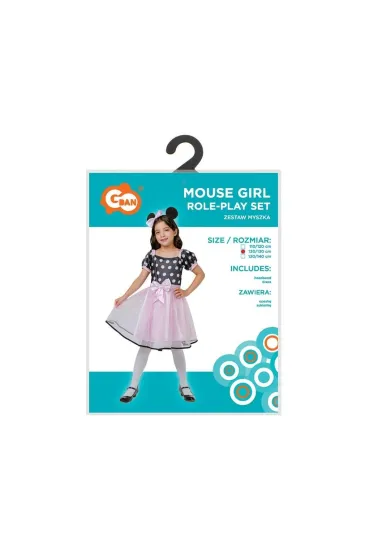 Strój dla dzieci Myszka rozm. 120/130cm