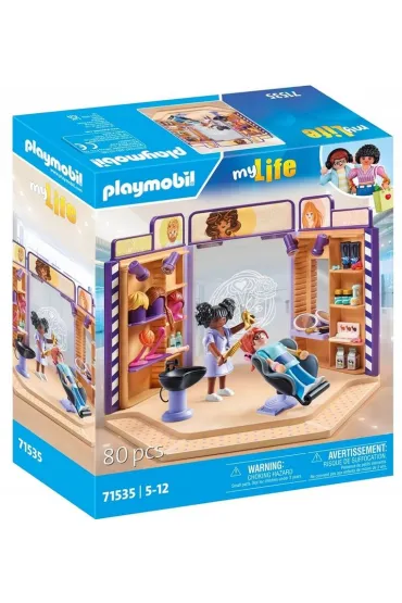 Playmobil My Life Barbershop i salon fryzjerski 71535