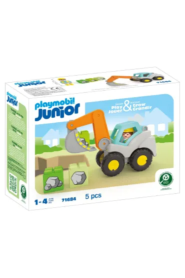 Playmobil Junior Koparka 71684