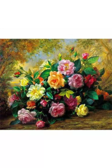 Diamentowa mozaika - Kwiaty 2000375