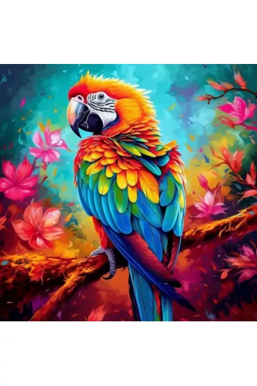 Diamentowa mozaika - Papuga 2000578