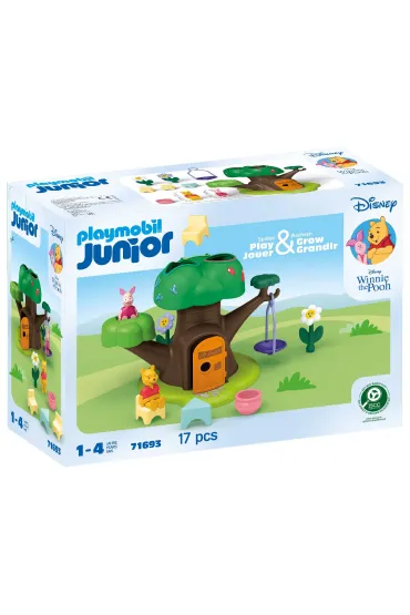 Playmobil Junior Disney Domek w drzewie Kubusia Puchatka i Prosiaczka 71693