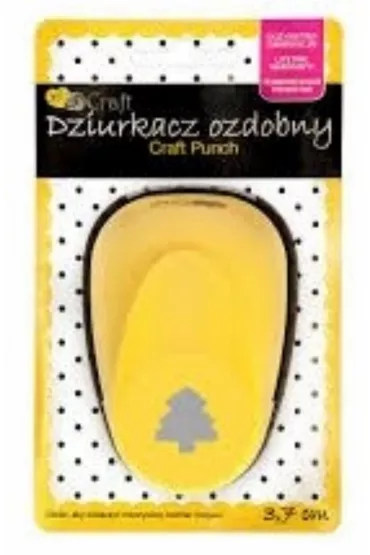 Dziurkacz ozdobny jodła 3,7cm