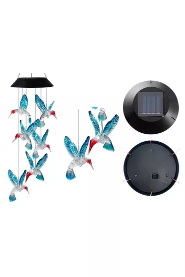 Lampka solarna kolibry