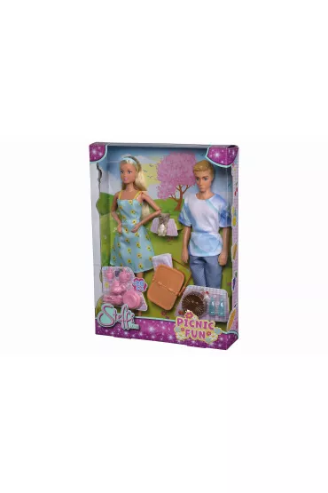 Lalka Steffi I Kevin Na Pikniku Simba 3+