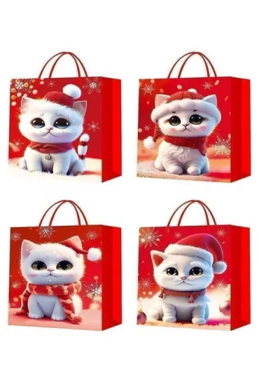 Torebka upominkowa L Boże Narodzenie MIX