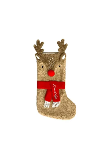 Skarpeta świąteczna Jelonek 28x53cm