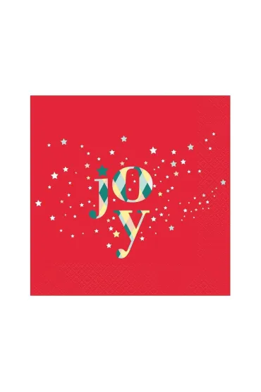 Serwetki Joy czerwone
