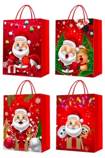 Torebka upominkowa M Boże Narodzenie MIX