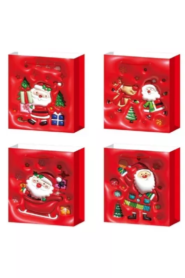 Torebka upominkowa M Boże Narodzenie MIX