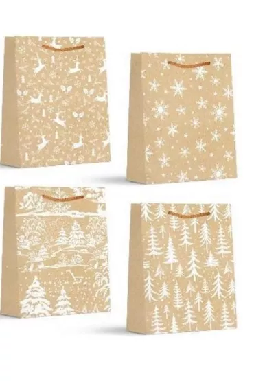 Torebka upominkowa M Boże Narodzenie MIX