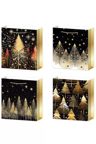 Torebka upominkowa S Boże Narodzenie MIX