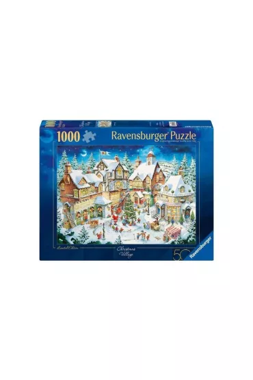 Puzzle 1000 el. Białe święta 50 urodziny