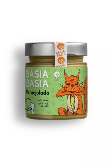 Pistacjolada - krem na bazie nerkowców z pistacjami i daktylami w proszku