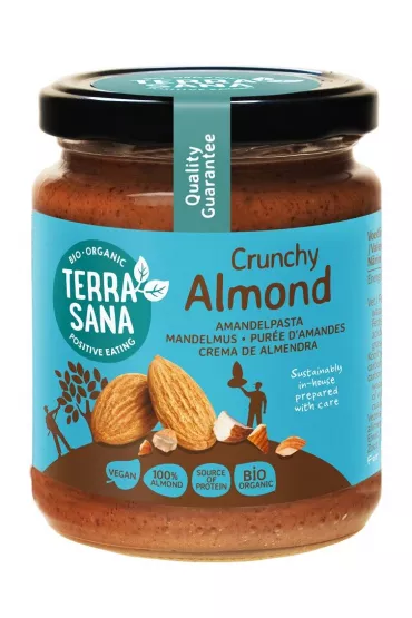 Krem z prażonych migdałów crunchy