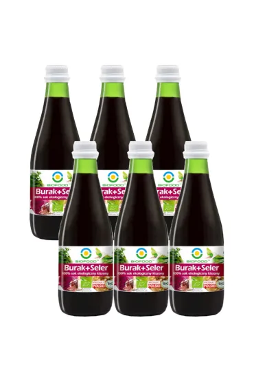 Sok z buraków i selerów kiszonych Zestaw