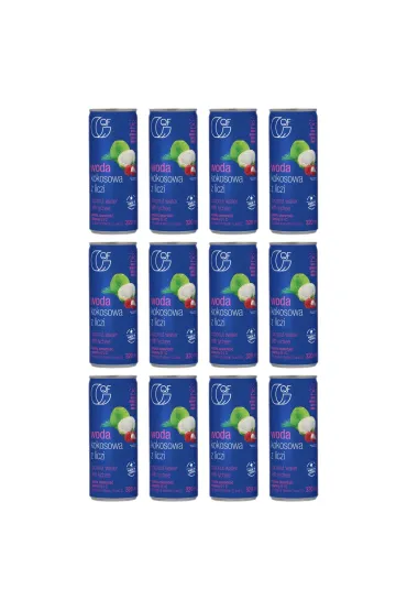 Woda kokosowa z liczi Zestaw