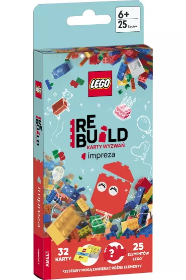Lego Books. Rebuild. Karty Wyzwań: Impreza
