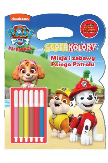 Misje i zabawy Psiego Patrolu. Psi Patrol. SuperKolory