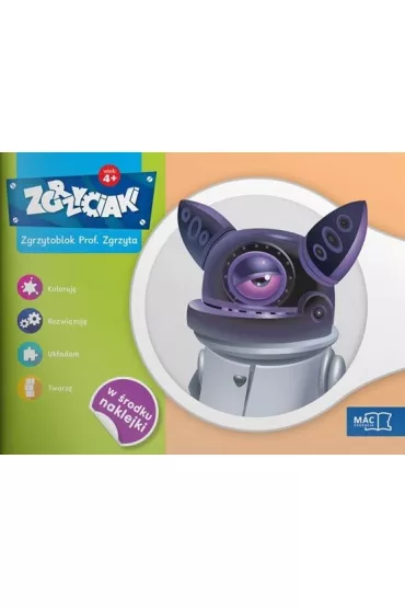 Zgrzytoblok profesora zgrzyta zgrzyciaki 4+