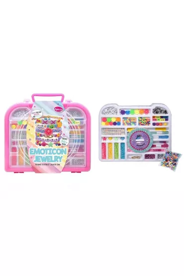 Zestaw do robienia biżuterii DIY w walizce
