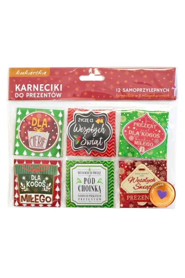 Zestaw karnecików KDP-001 Boże Narodzenie