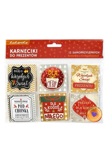 Zestaw karnecików KDP-002 Boże Narodzenie
