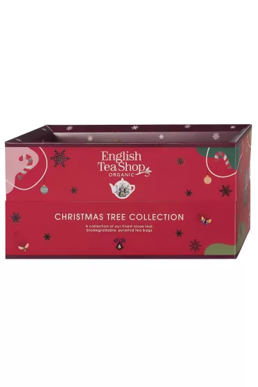 Kolekcja herbatek na choinkę piramidki