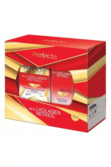 Zestaw Multikolagen Retinol krem do twarzy 70+ + krem pod oczy 60+/70+