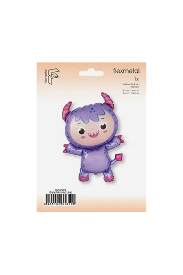 Balon foliowy Mały liliowy potwór 86cm