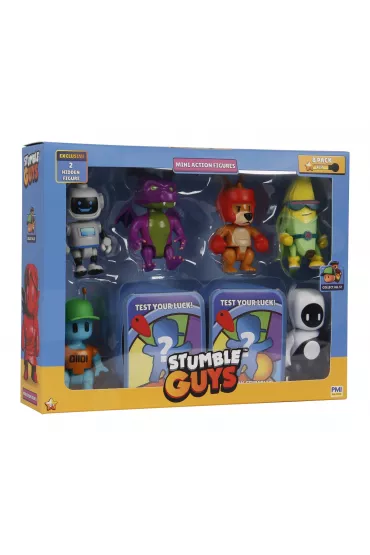 Stumble Guys S2 figurki 8-pak deluxe wersja B