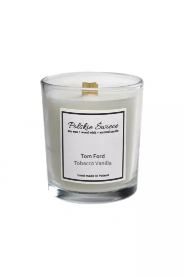 Świeca sojowa z drewnianym knotem Tom Ford Tobacco Vanilla