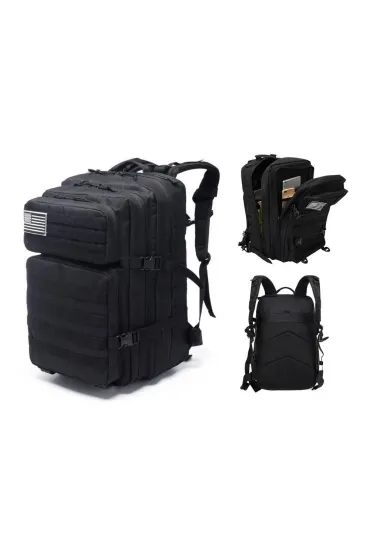 Plecak militarny wojskowy taktyczny czarny 40-60L