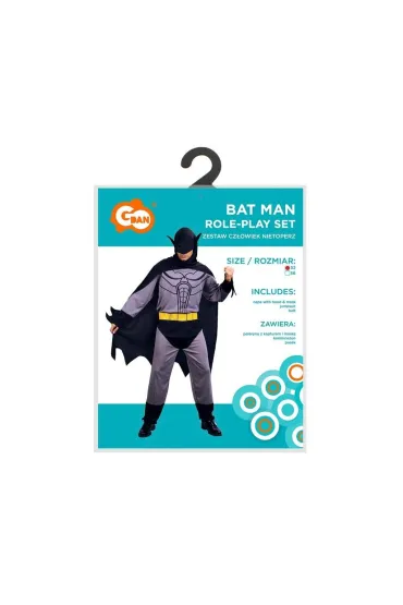 Strój dla dorosłych Człowiek Nietoperz rozm. 52